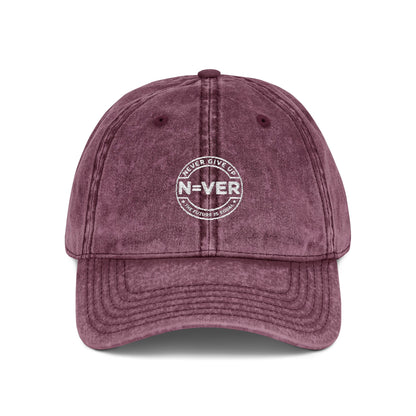 N=VER Vintage Logo Hat