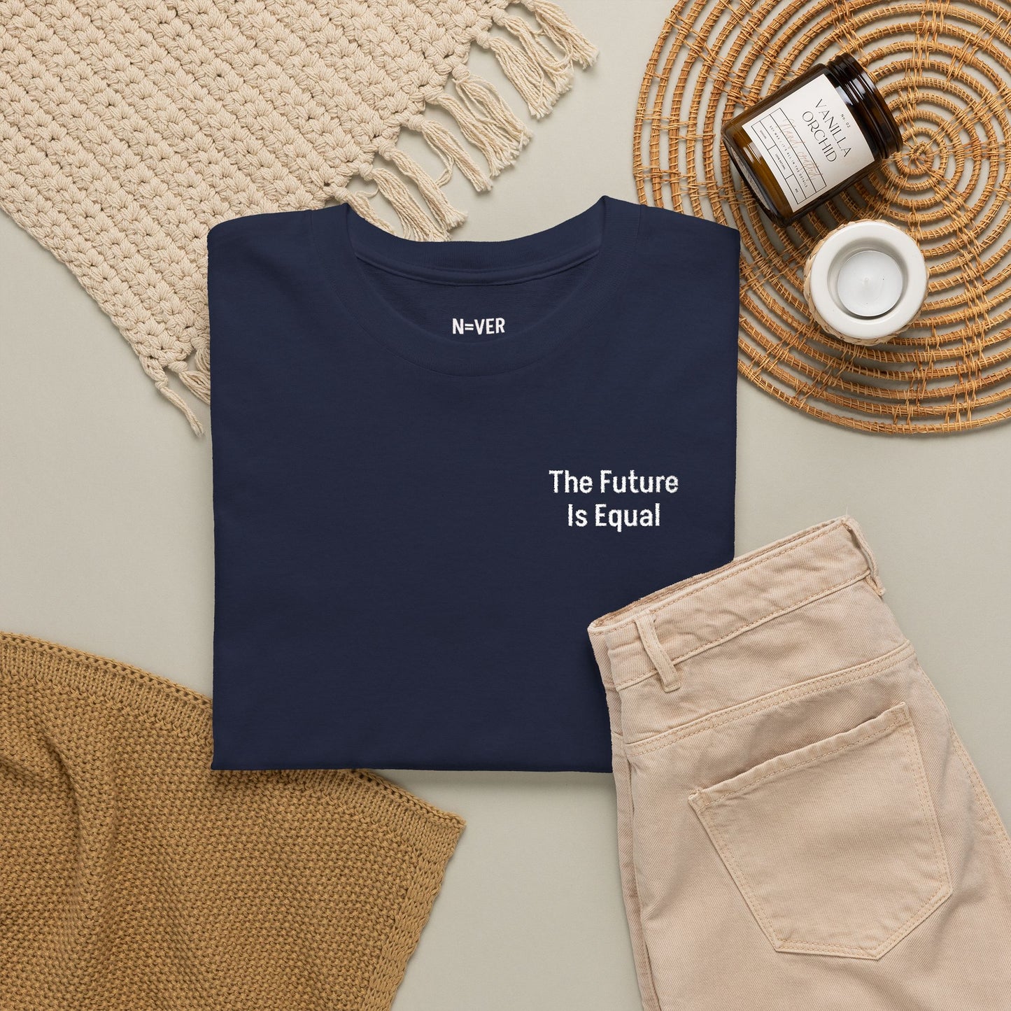 The Future Is Equal Embroidered Tee | N=VER™