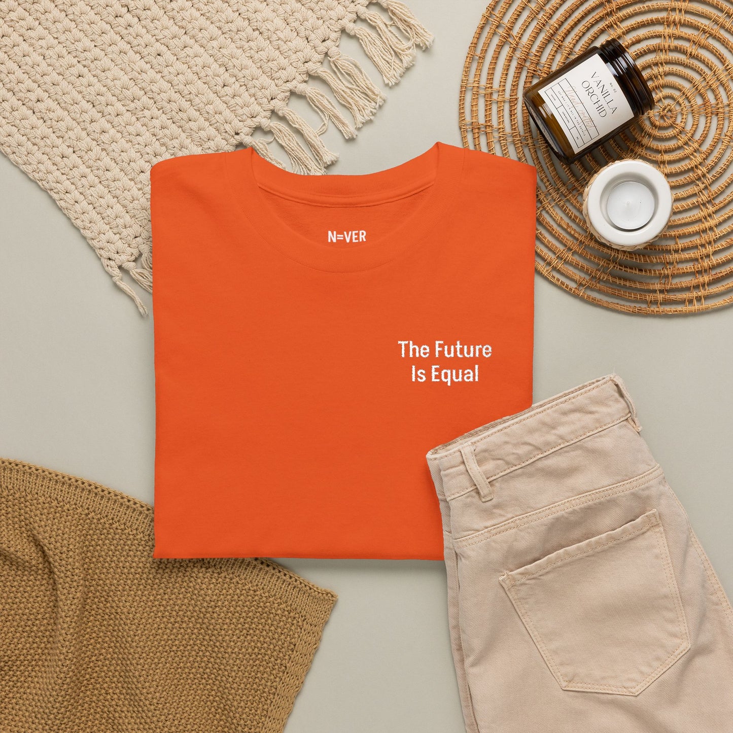 The Future Is Equal Embroidered Tee | N=VER™