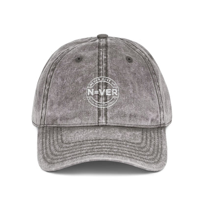 N=VER Vintage Logo Hat