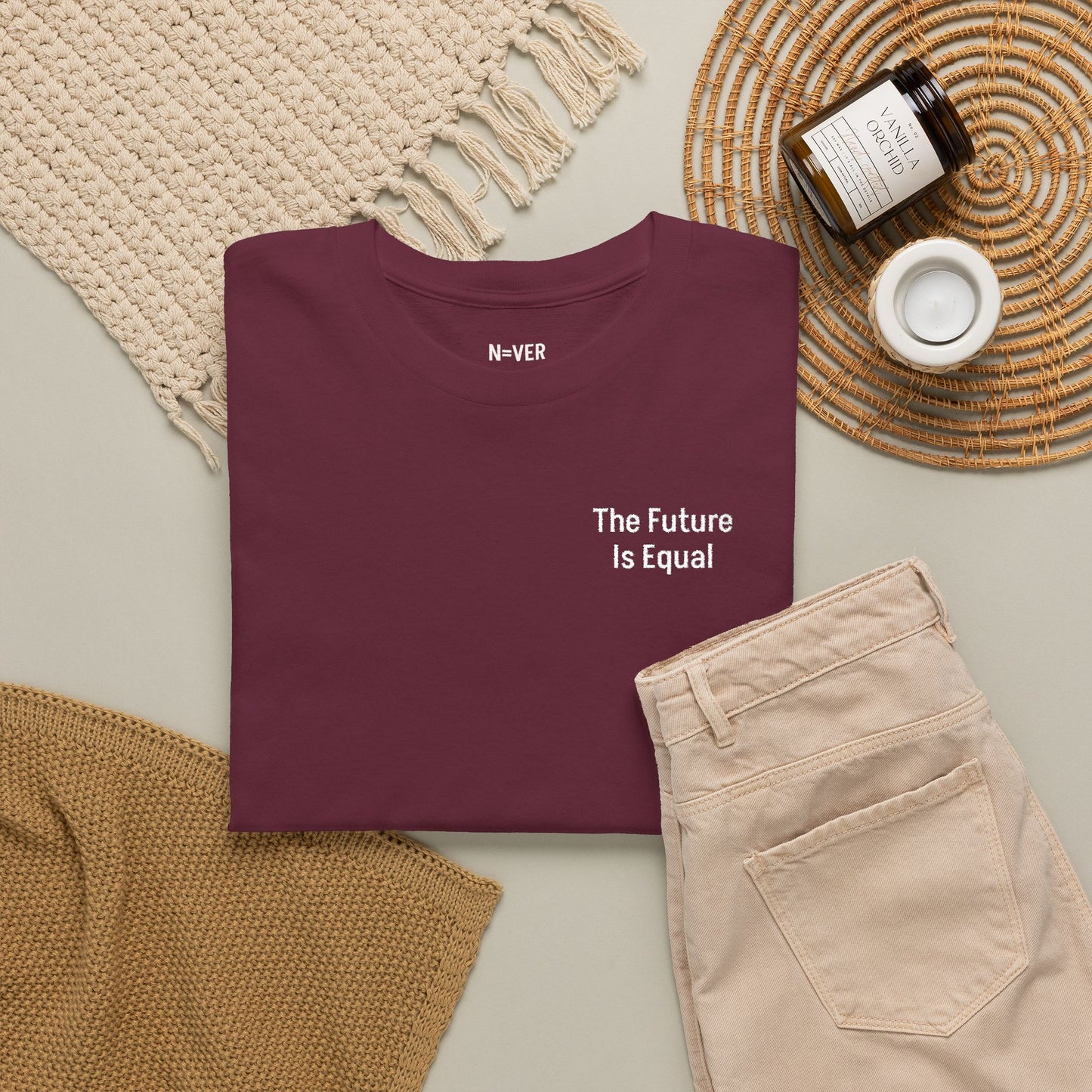 The Future Is Equal Embroidered Tee | N=VER™