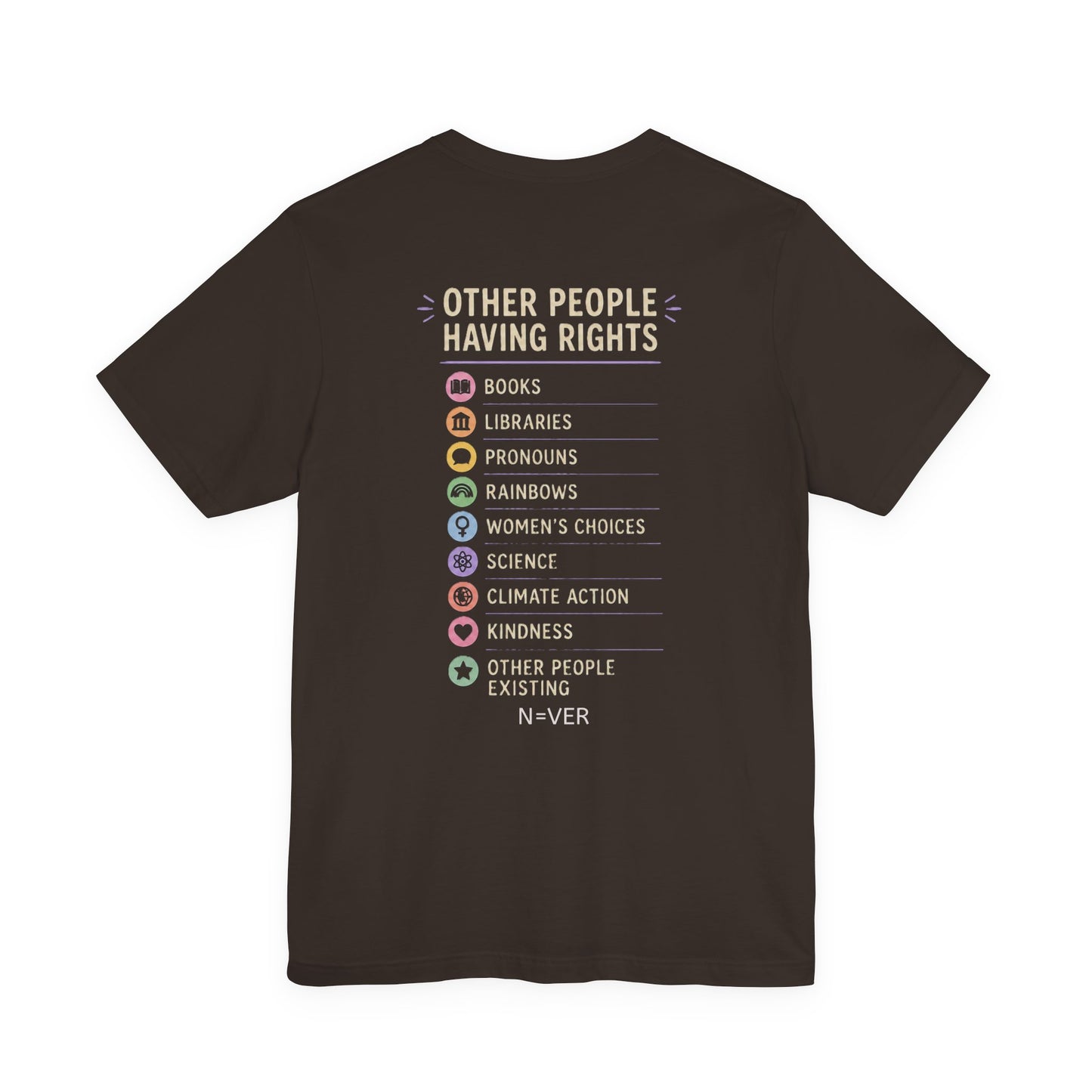 Weird Thing To Be Mad About Tee — “Other People Having Rights” Social Justice Graphic T-Shirt