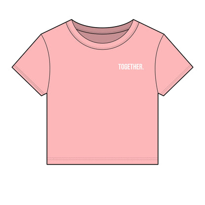 Together. Women's Fitted Baby Tee | Modern Statement Tee