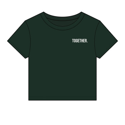 Together. Women's Fitted Baby Tee | Modern Statement Tee