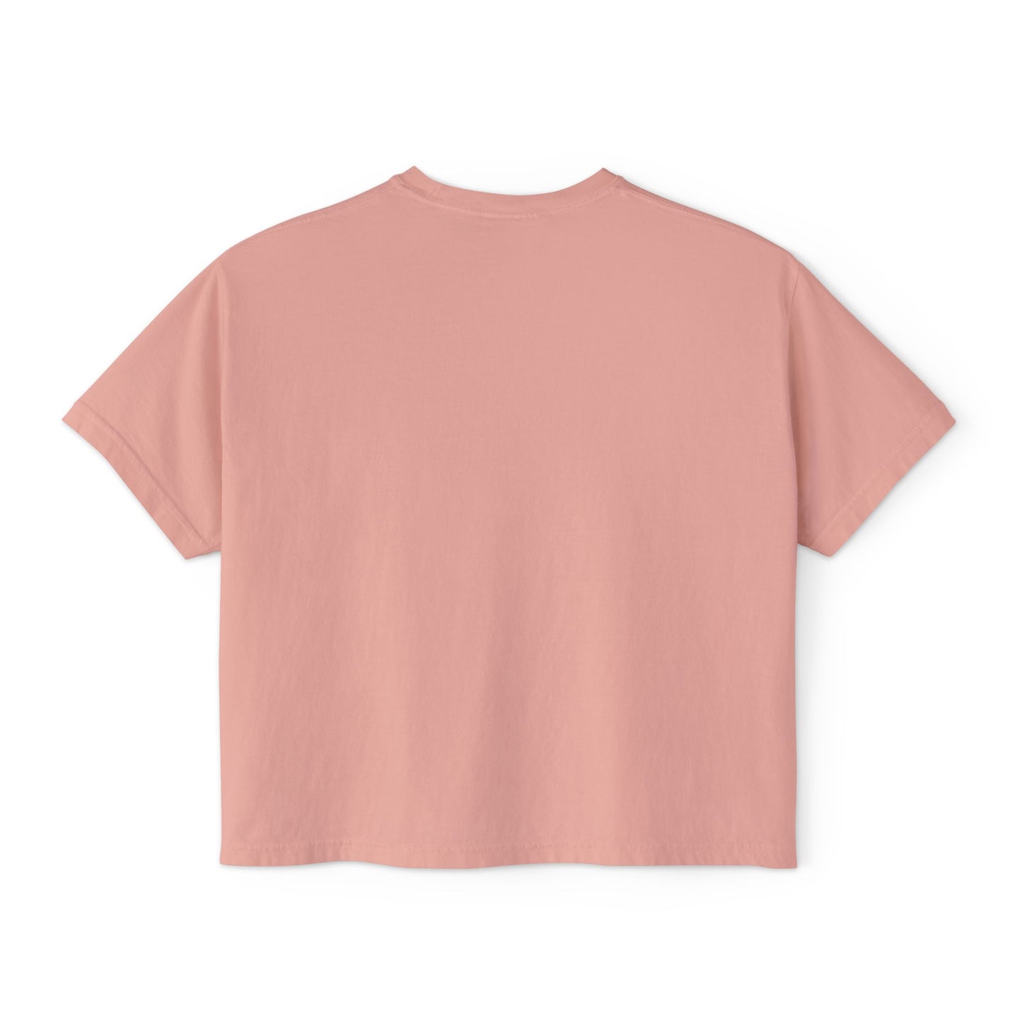 Reading Is Radical Women’s Boxy Tee — Vintage Bookshelf Graphic