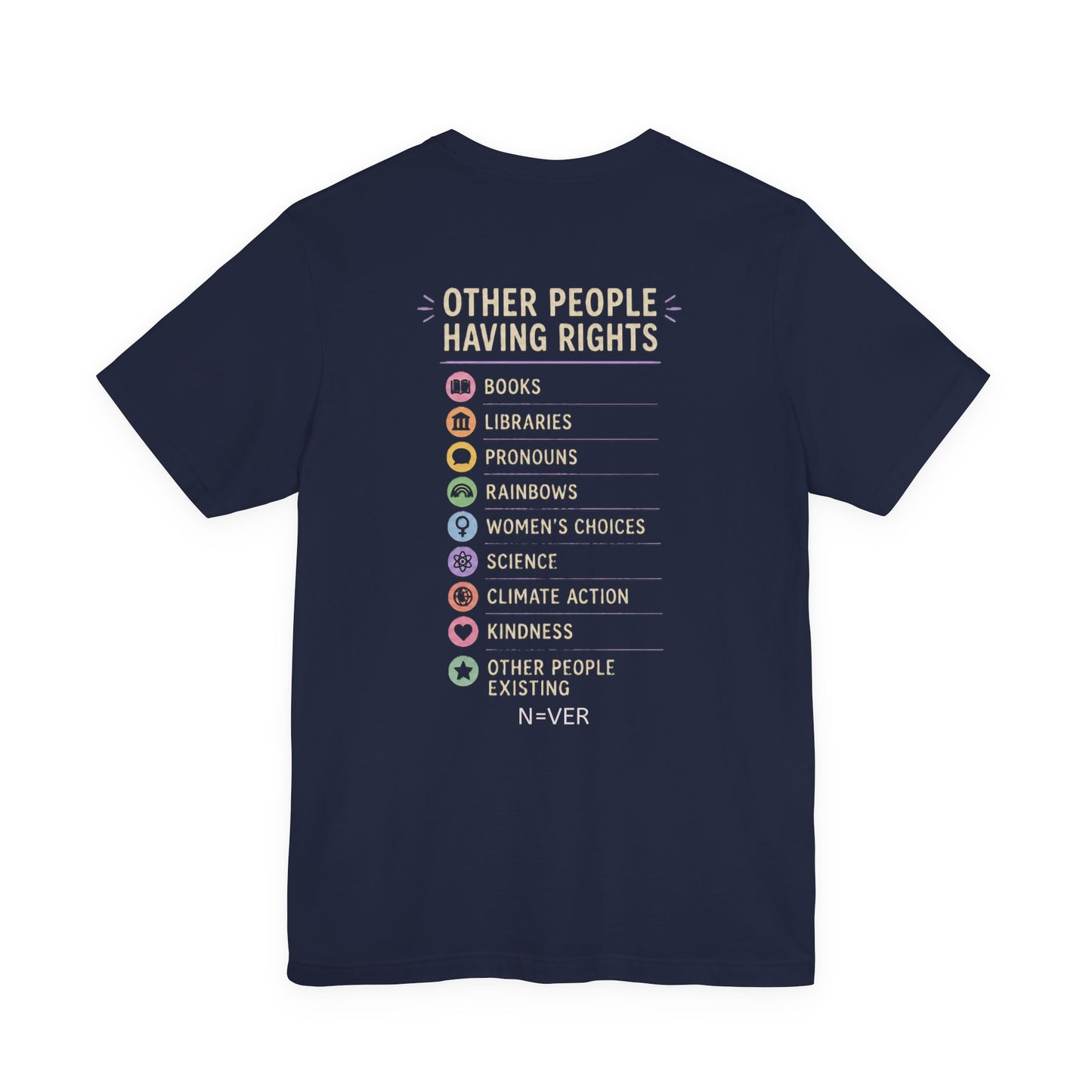 Weird Thing To Be Mad About Tee — “Other People Having Rights” Social Justice Graphic T-Shirt