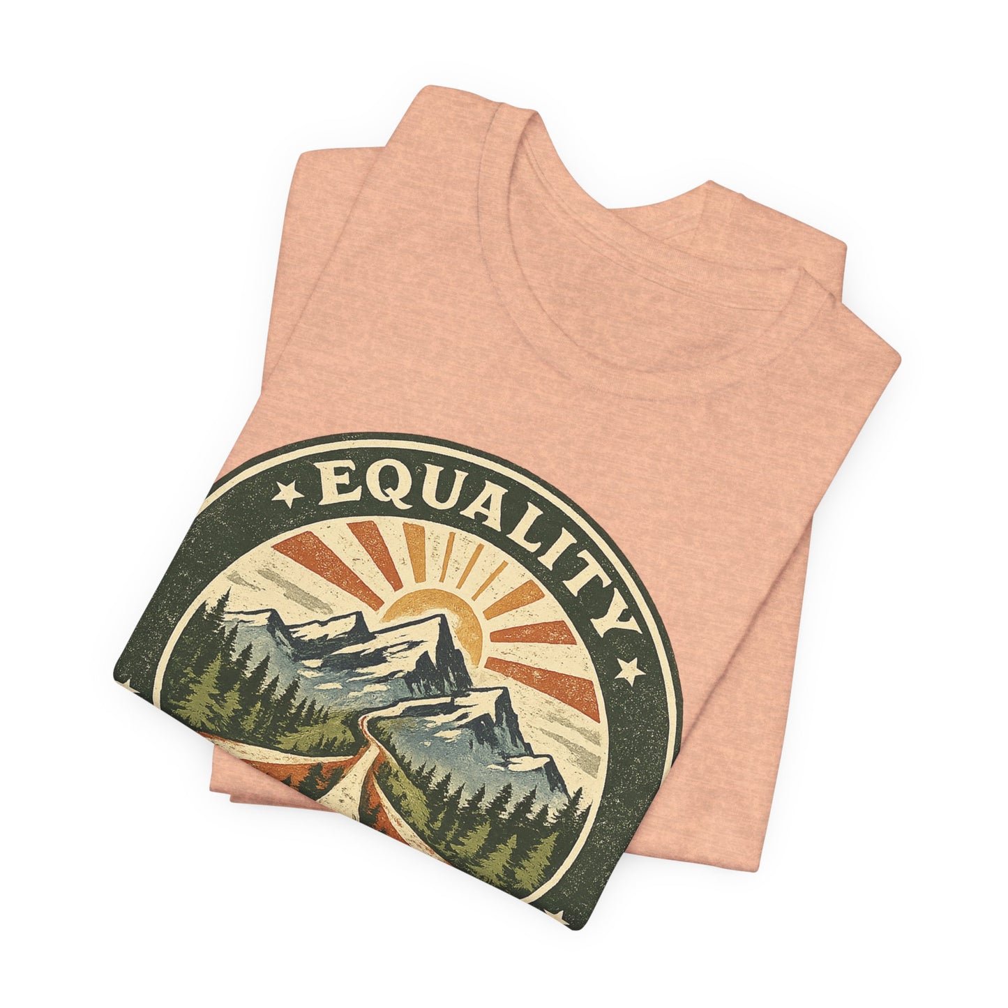 Equality Mountain Trail T-Shirt — "The Trail Belongs to Everyone" Nature Tee