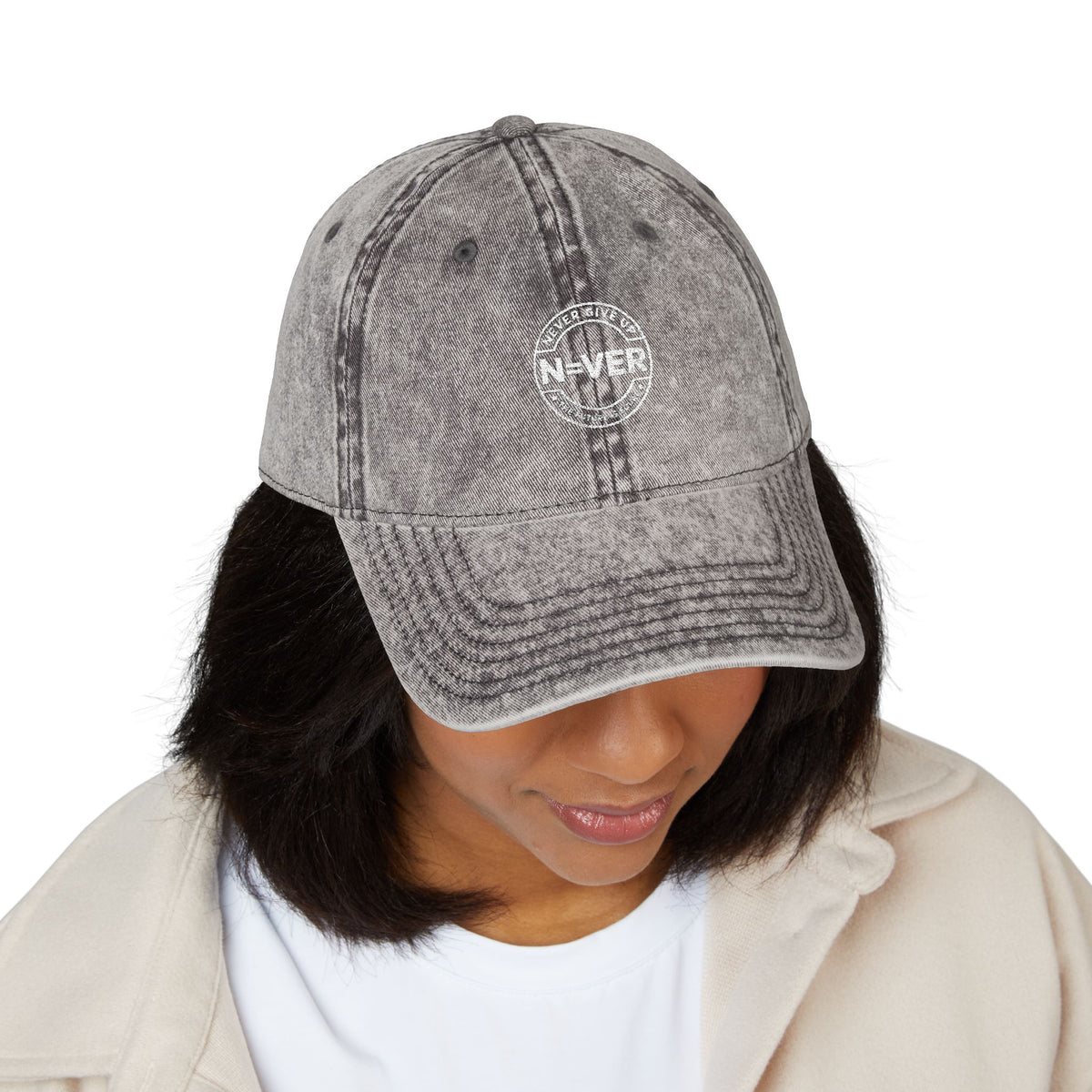 N=VER Vintage Logo Hat