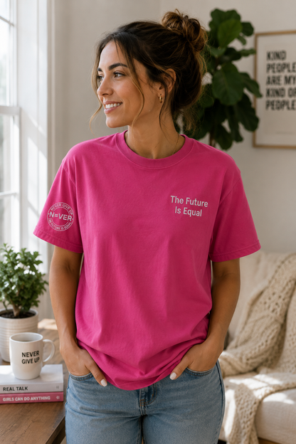 The Future Is Equal Embroidered Tee | N=VER™