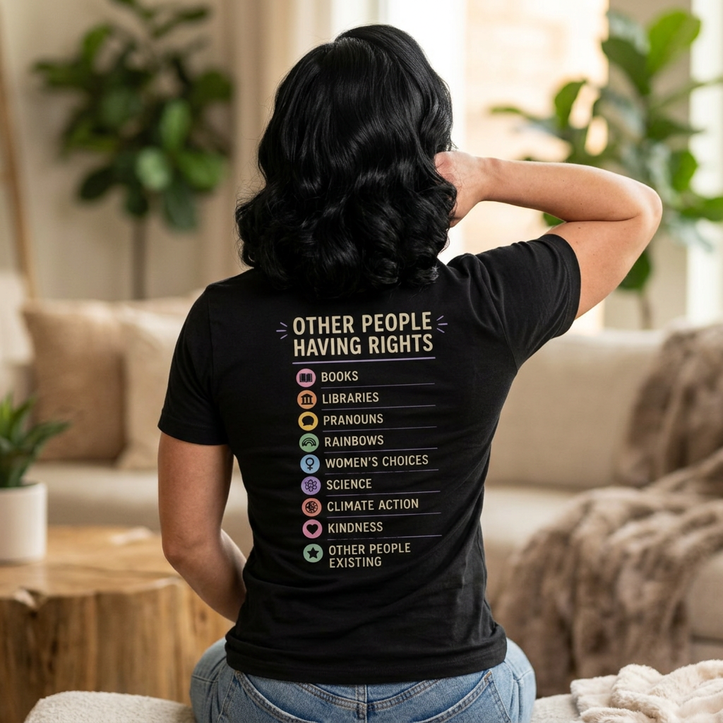 Weird Thing To Be Mad About Tee — “Other People Having Rights” Social Justice Graphic T-Shirt