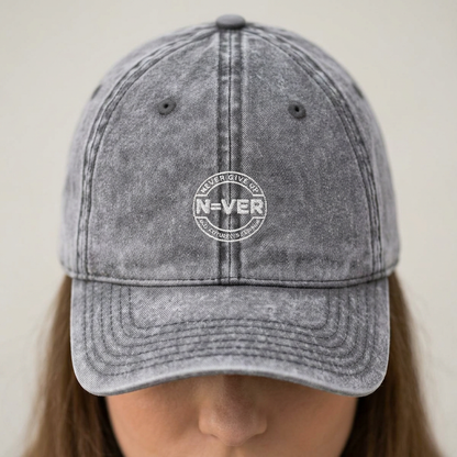 N=VER Vintage Logo Hat