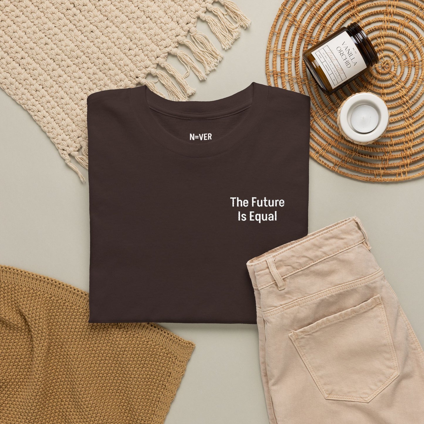 The Future Is Equal Embroidered Tee | N=VER™