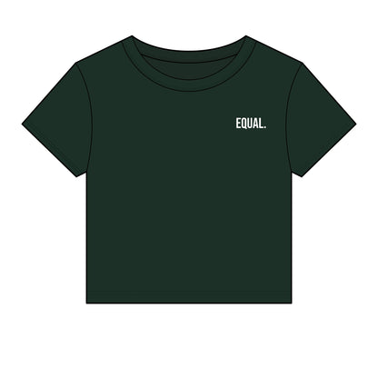 Equal. Women's Fitted Baby Tee | Modern Statement Tee