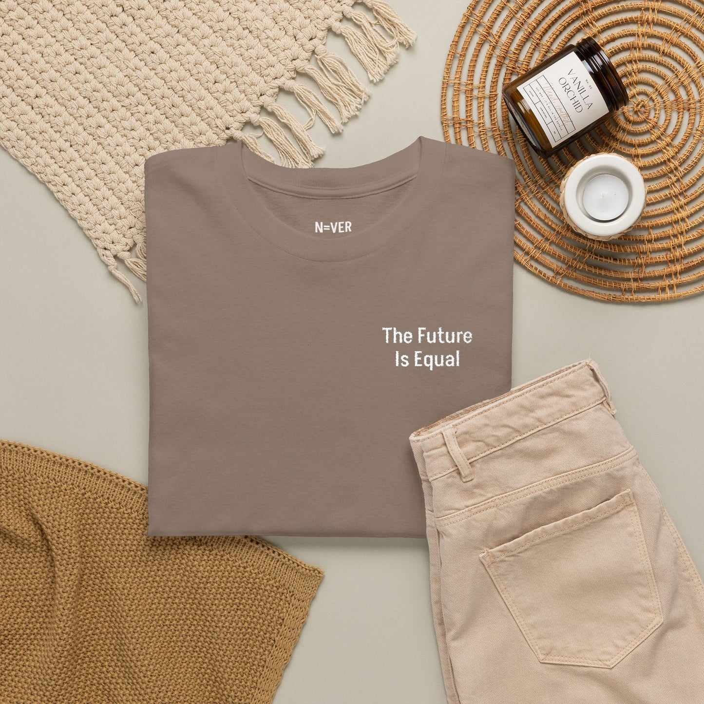 The Future Is Equal Embroidered Tee | N=VER™