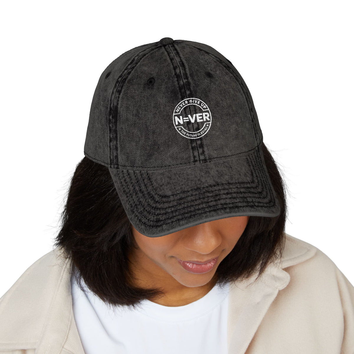 N=VER Vintage Logo Hat