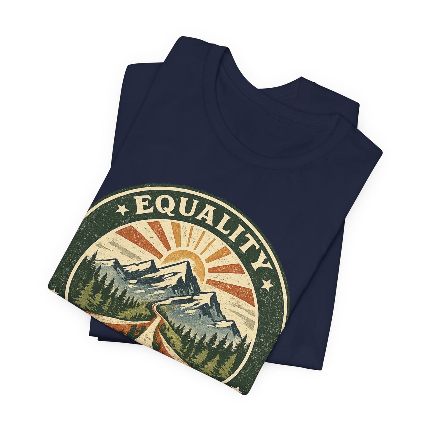 Equality Mountain Trail T-Shirt — "The Trail Belongs to Everyone" Nature Tee