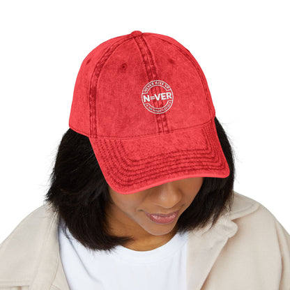 N=VER Vintage Logo Hat