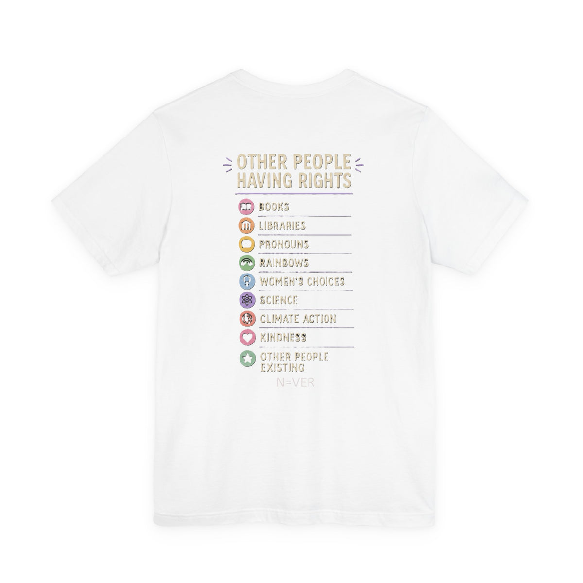 Weird Thing To Be Mad About Tee — “Other People Having Rights” Social Justice Graphic T-Shirt