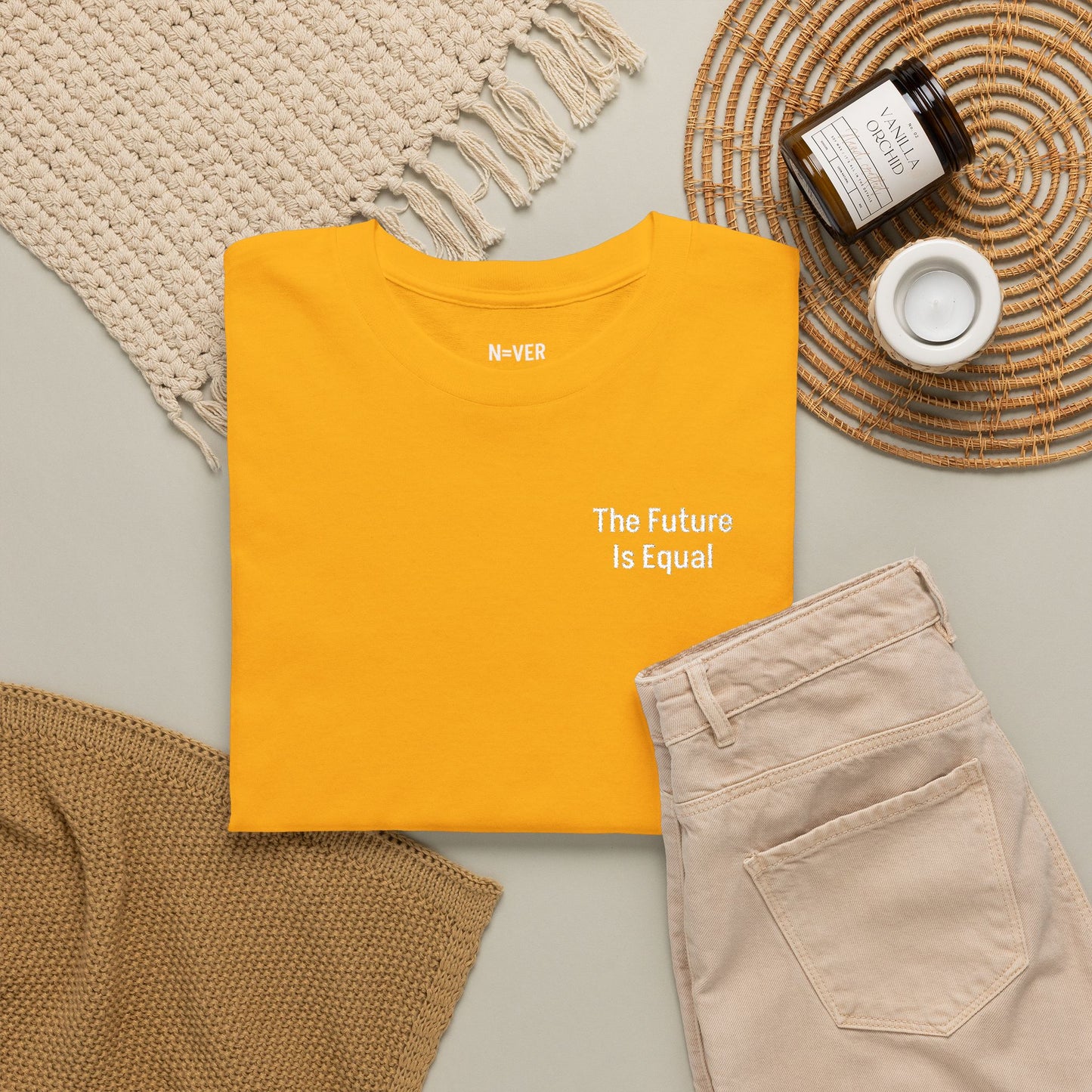 The Future Is Equal Embroidered Tee | N=VER™